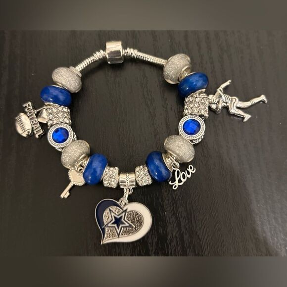 No Brand Jewelry - Dallas Cowboys Charm Bracelet